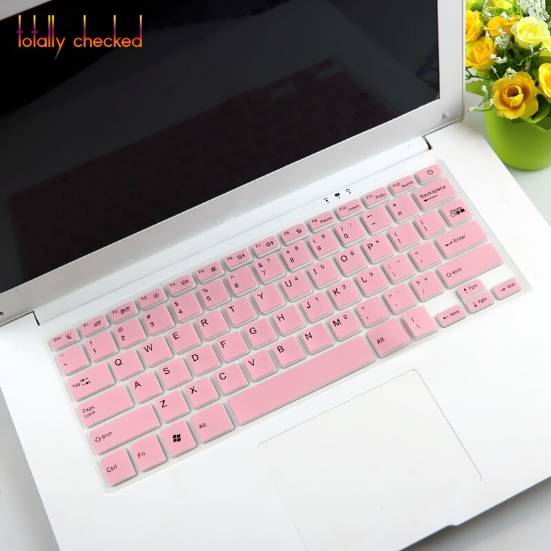 For THOMSON NEO 14 14.1 inch laptop Notebook Silicone Keyboard Cover Protector Skin: pink