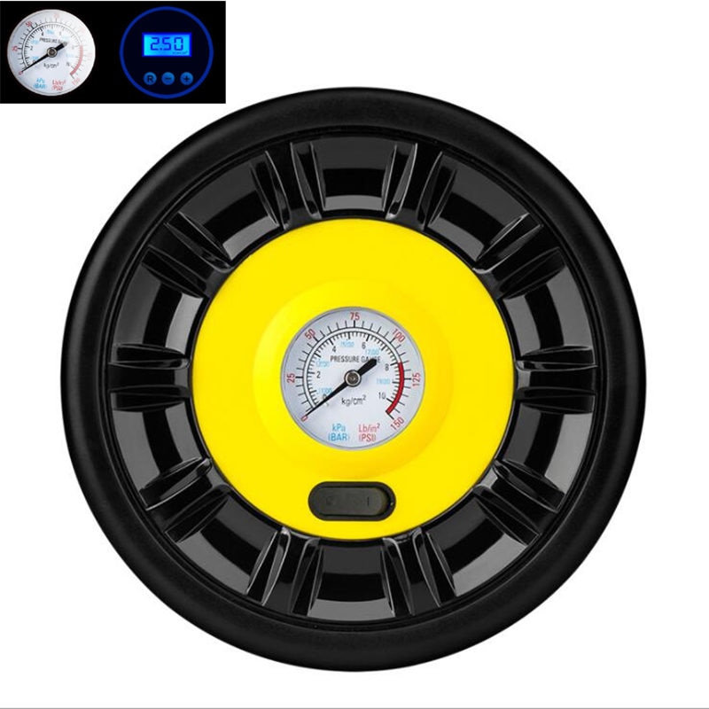 Dc 12V Auto Luchtcompressor Pomp Voor Soorten Voertuigen Abs Led Display Tire Inflator Pomp Draagbare Elektrische Auto luchtpomp