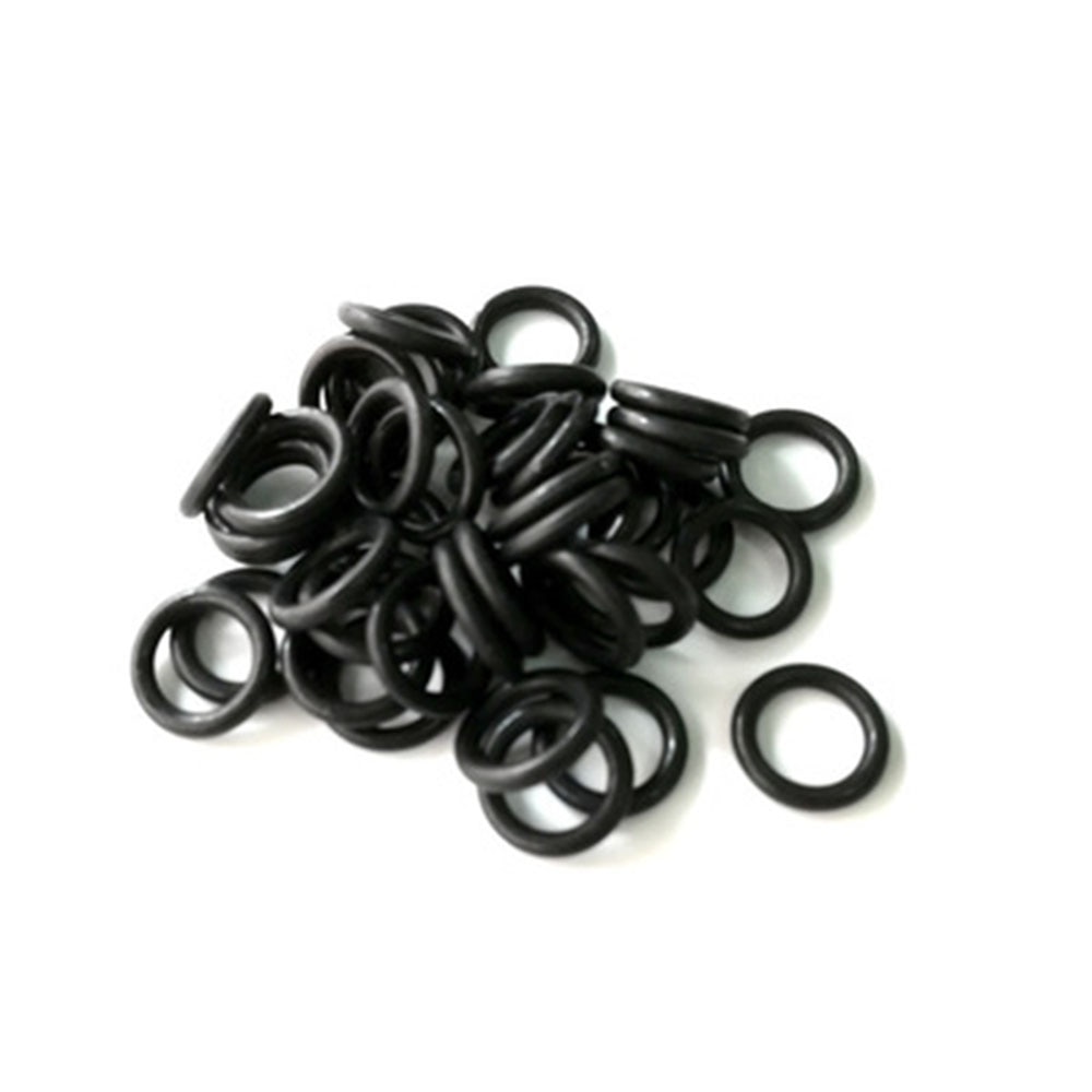 Gummi o-ringe  cs1.65mm fluoro skivetetninger plast pakning silikon ringe film olje og vann tetning pakning nbr materiale svart o-ringe