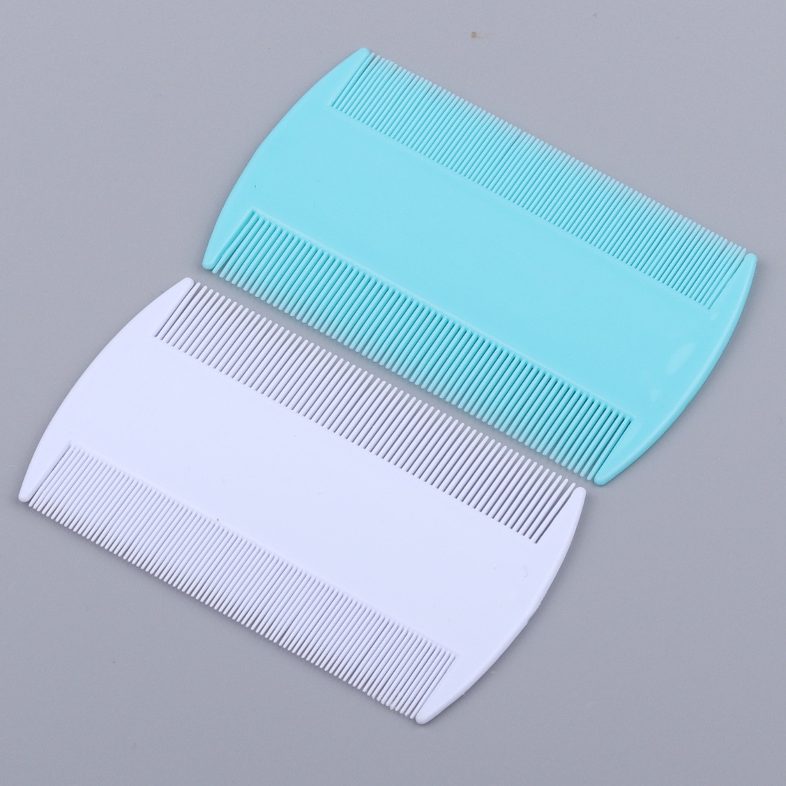 Pet supplies comb Plastic double-sided pet flea comb Lice comb Fine-toothed close-tooth dog comb Grate comb