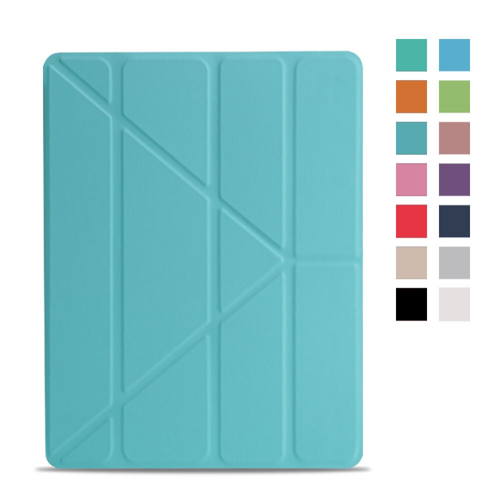 For ipad 9.7 Case Leather Silicone Soft Back Cover Case For ipad 6th Generation Case Smart Cover For ipad 9.7 Case