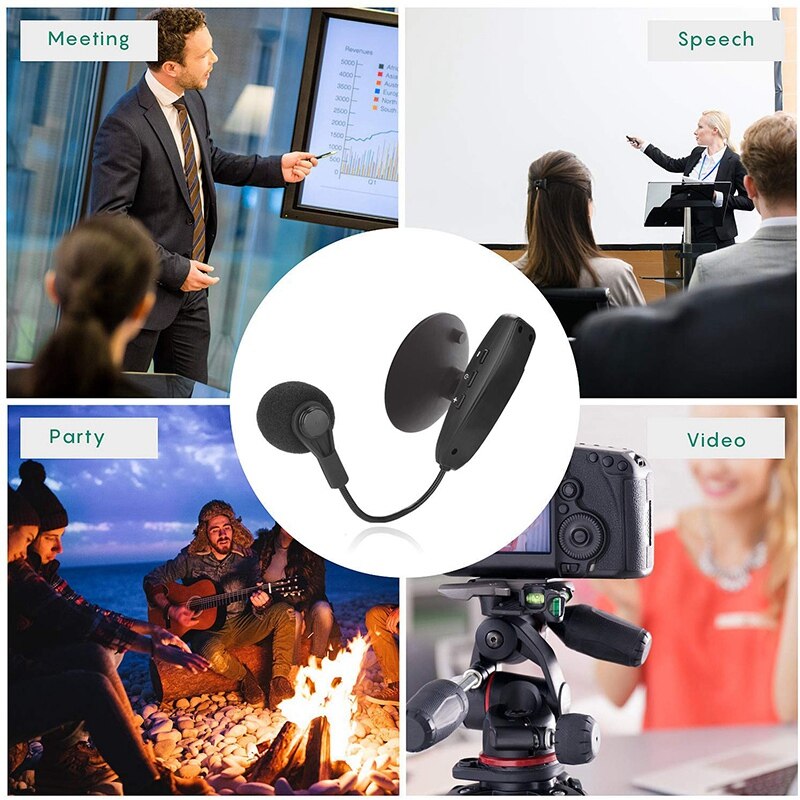 Wireless Instrument microphone Suction Cup Condenser Mic for Cello Violin Guitar Bass Stringed Instrument