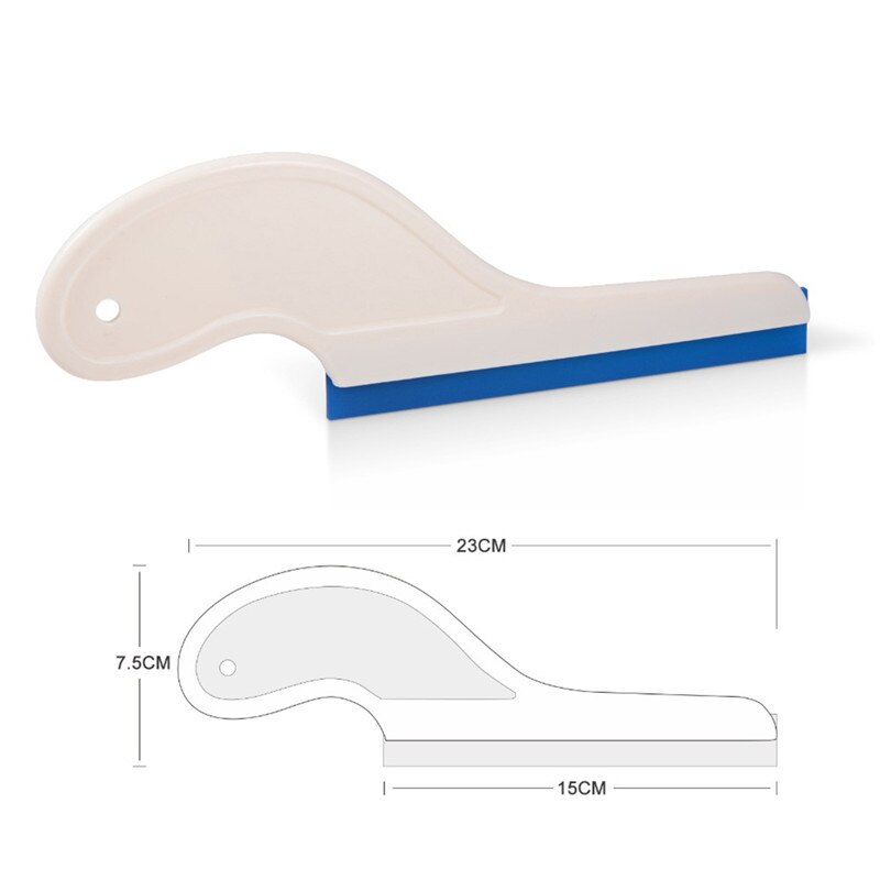 Car Window Wiper Snow Scraper Car Windshield Sticker Solar Film Special Water Wiper Car Cleaning Tool