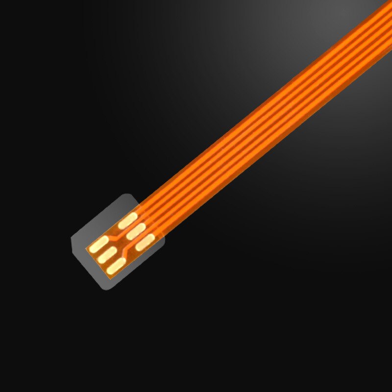 Micro Card Reverse Transfer Naar SIM Card Converter Adapter Transparante Open Apparaat Universele voor Oude Android Telefoon