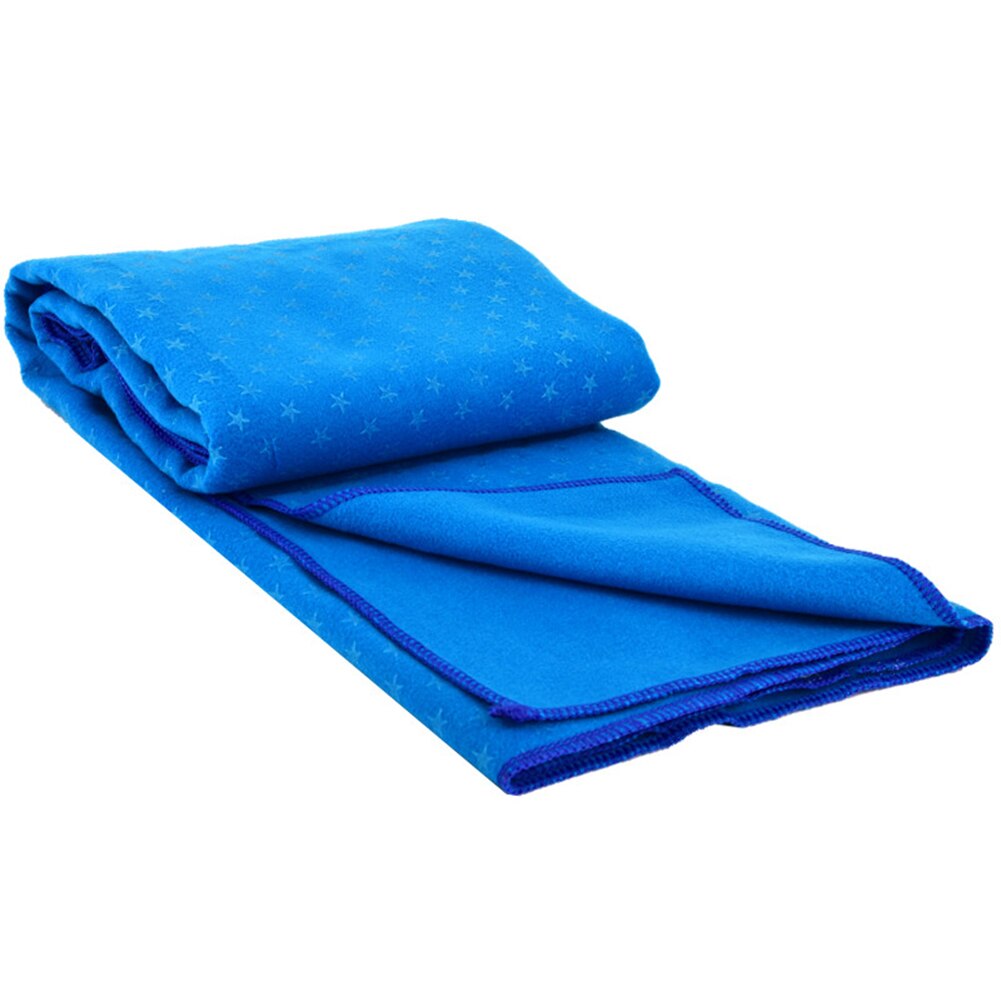 Antislip katoenen yogamat, harshanddoek, zweetabsorberende handdoek voor sport, fitness, pilatesbenodigdheden