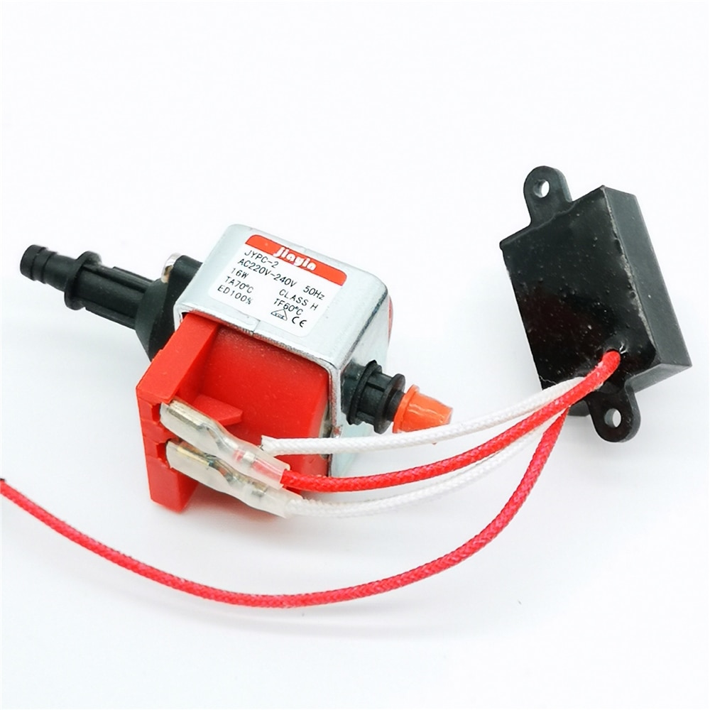 2 stk/parti 220v 16w elektromagnetisk vandpumpe højtryks stempelpumpe frem og tilbage til damprenser moppe beklædningsgenstand damper