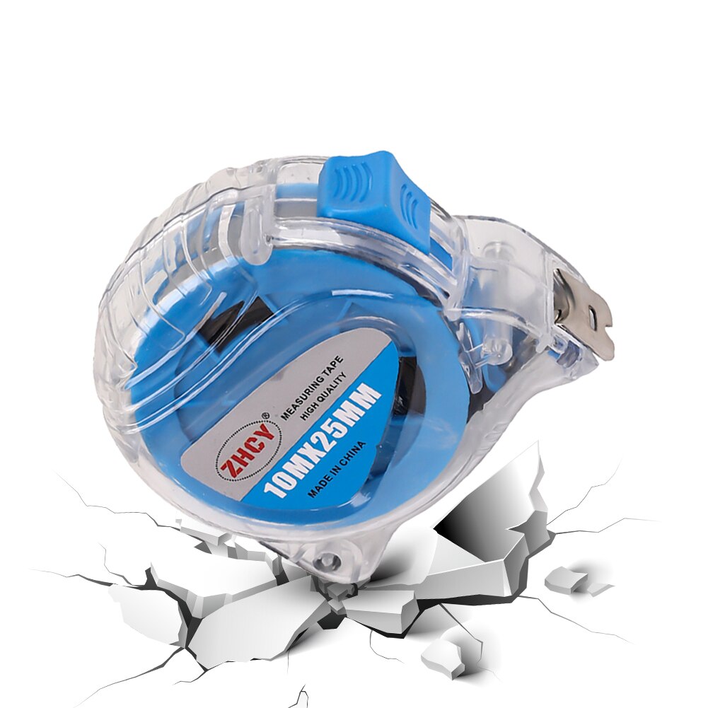 Transparent Steel Tape Measure Portable Retractable Children Height Ruler Centimeter Inch 3/5/7.5/10 Meter Measuring Tool Work