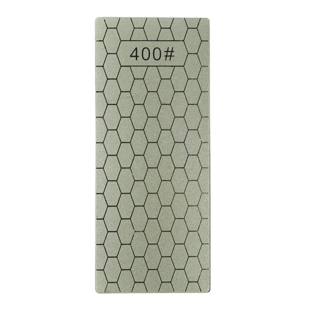 Diamond Sharpening Stone Knives Diamond Plate 400 or 1000 Thin Whetstone Knife Sharpener Grinder Honing Tools: 400 girt L