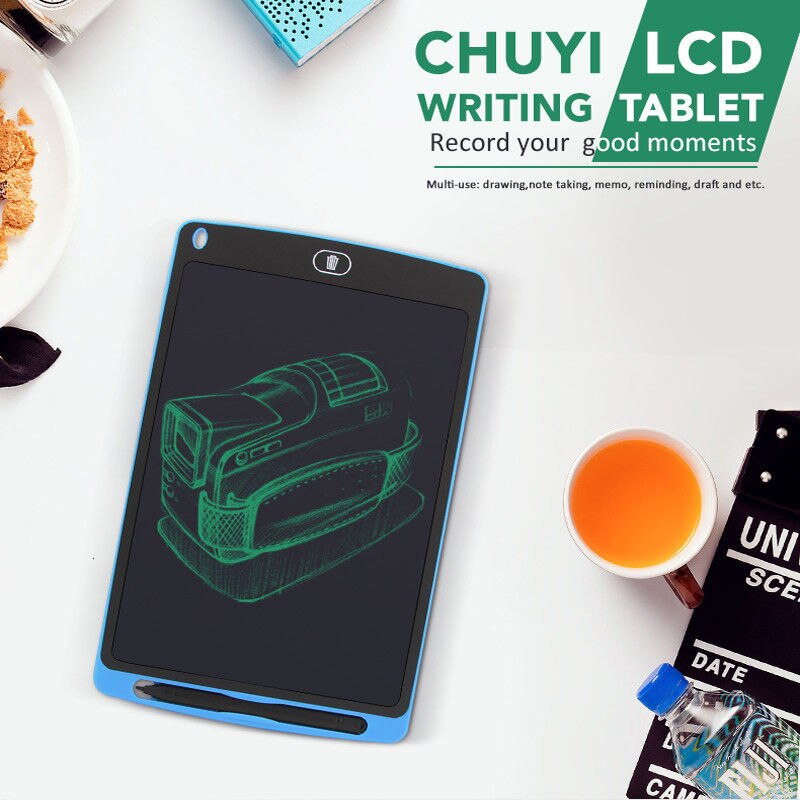 CHYI 10 Inch LCD Writing Tablet Electronic Digital Graphic Tablets Notepad Touch Handwriting Pad Memo Drawing Board For Children