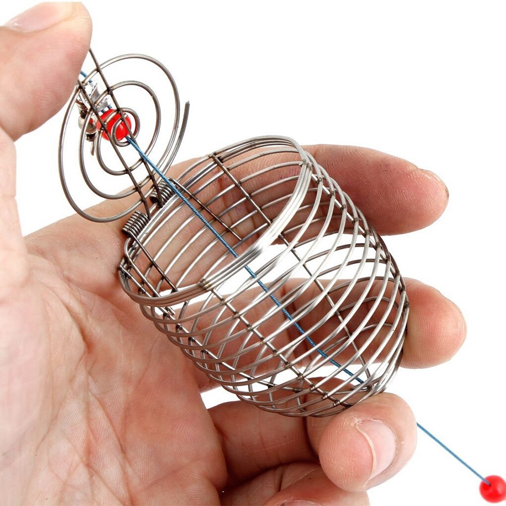 Fishing Bait Cage - Stainless Steel Small Fishing Bait Cage - This Is Essential Tackle For Every Angler