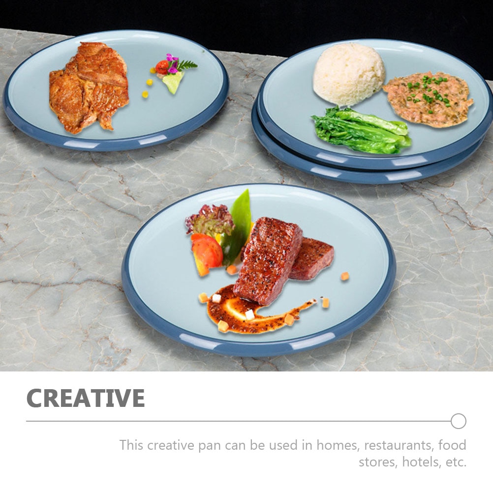 Melamine Fat Beef Roll Wool Belly Plate Dinner Plate Stir-fried Dish