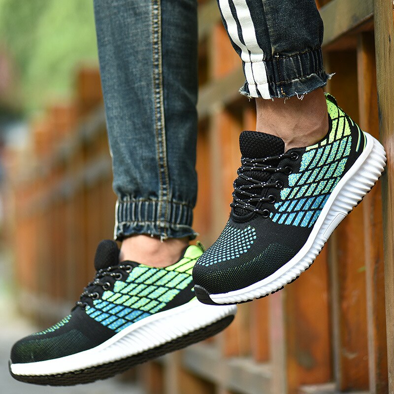 S3 Stalen Neus Werkschoenen Mannen Veiligheid Schoenen Casual Ademend Outdoor Sneakers Punctie Proof Comfortabele Werkschoenen