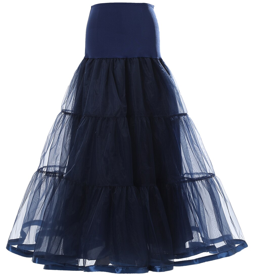 Jupon Long à Volants Crinoline Vintage Pour Mariage Et Robes De Soirée