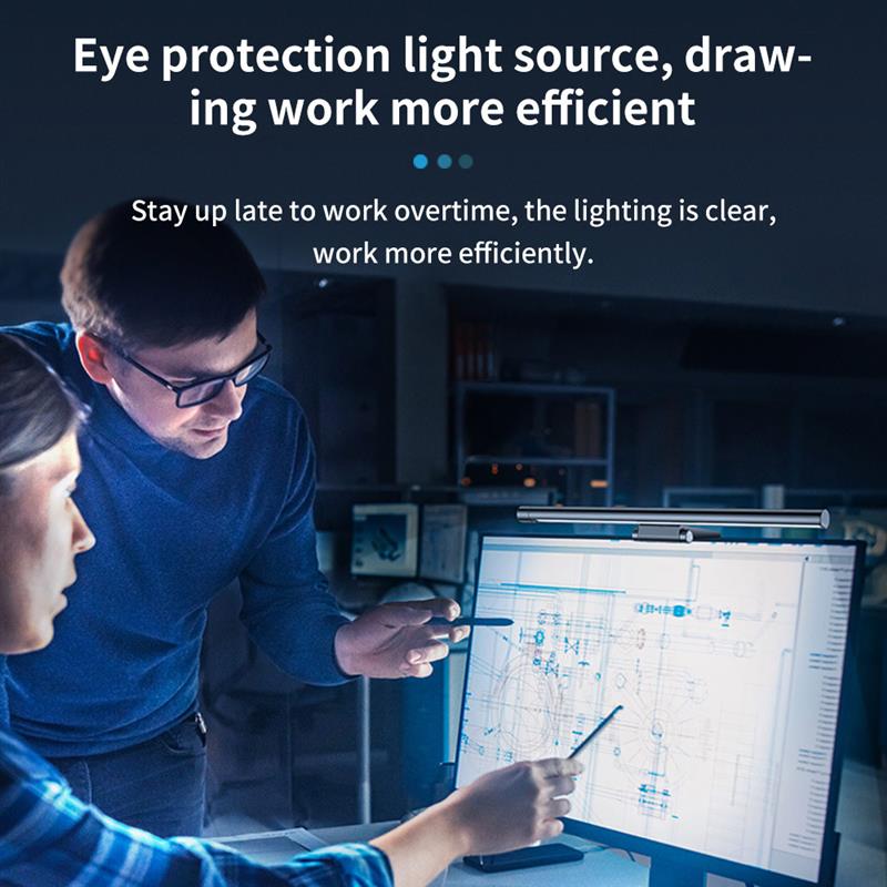 Led réglable écran d'ordinateur 5W lampe de bureau Durable Protection des yeux bureau Non scintillement en aluminium moniteur lumière