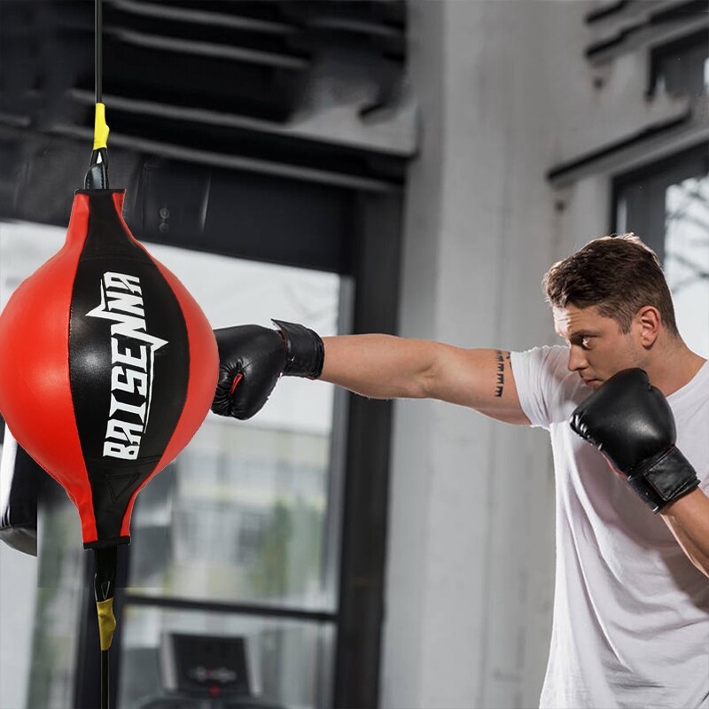 Punching Ball Pear Boxing Bag Training Reaction Speed Speed Balls Muay Thai Punch Boxe Fitness Sports Equipment Training Tools