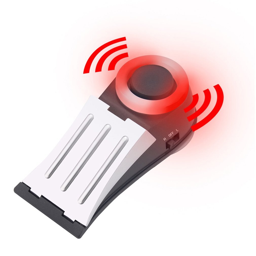 Tyverialarm + vinduesvibration alarm dør stop alarm hjemrejse trådløs sikkerhedsalarm