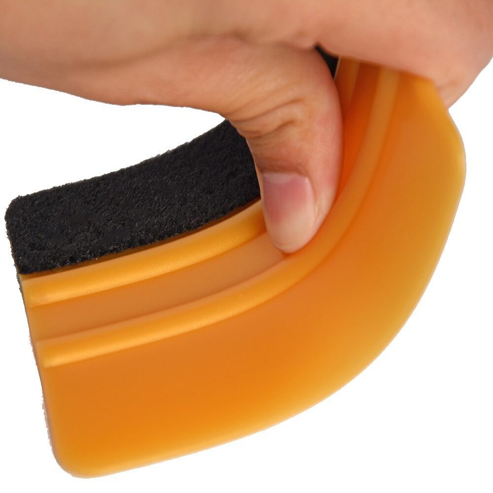 EHDIS – raclette en vinyle en Fiber de carbone pour pare-brise de voiture, essuie-glace d&#39;aquarium, grattoir de peinture, outils d&#39;emballage de Film de teinte de fenêtre, 3 pièces
