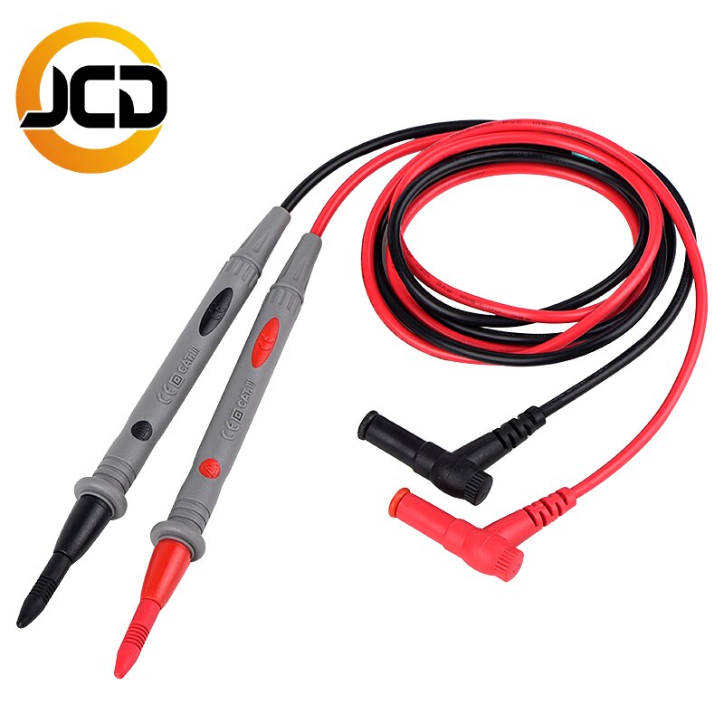 JCD Probe Test Multimeter Leads Pin for Digital Multimeter Needle Tip Multi Meter Tester Lead Probe Wire Cable Pen 10A 1000V