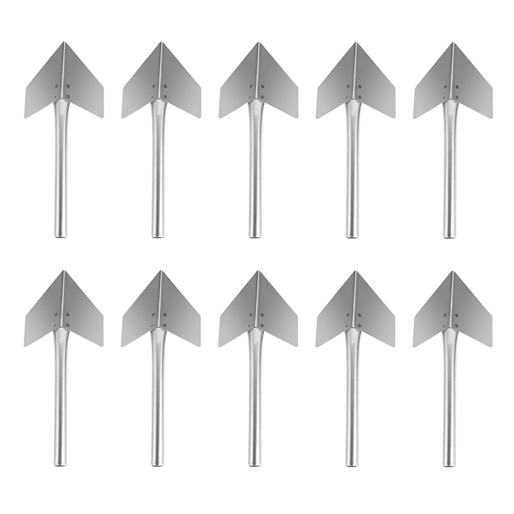 10pcs Sheetrock Corner Trowel Drywall Corner Tool Concrete Puttying Trowel: 13X4X4CM