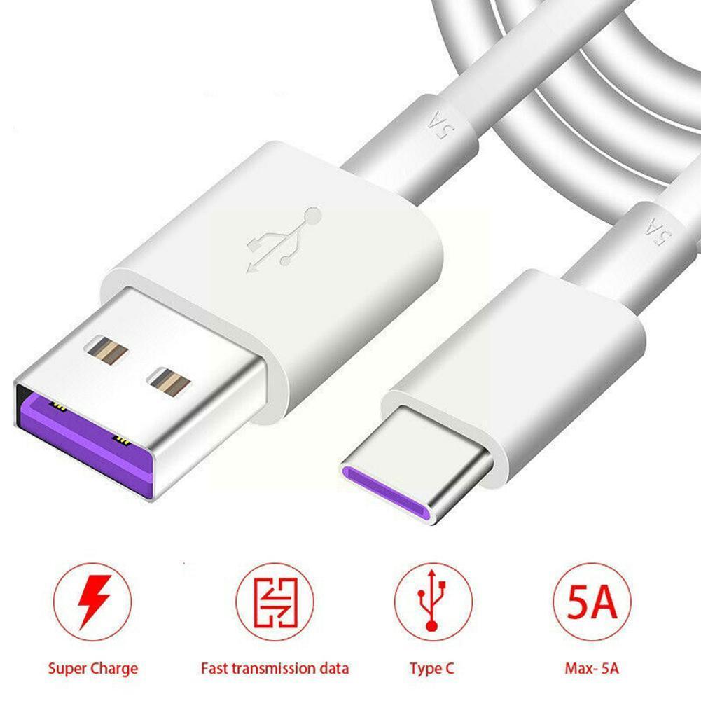 Usb Type C Kabel Voor Hua Wei P30 P20 Pro Lite Mate 20 10 Pro P10 Plus Lite Usb 5a snel Opladen Kabel Supercharge Oplader C L9g0