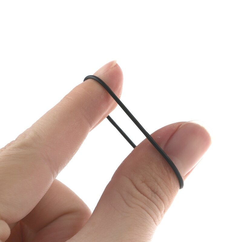 Universele 1.5Mm Cassette Tape Vervanging Rubber Cd Dvd Cassette Recorder Draaitafel Riem Riem 20Pcs