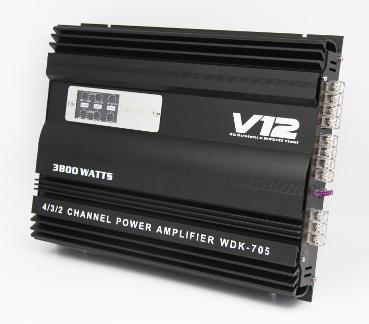 V12 4 channel car audio versterker 3600 w versterker MRV-F705 amplificador auto versterker