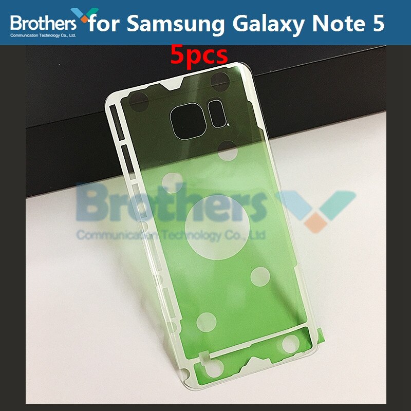 for Samsung Note8 Note9 Transparent Battery Housing for Note 8 Note 10 plus Note 10 Note 9 N960F Back Cover Case Battery Door: 5pcs for Note5