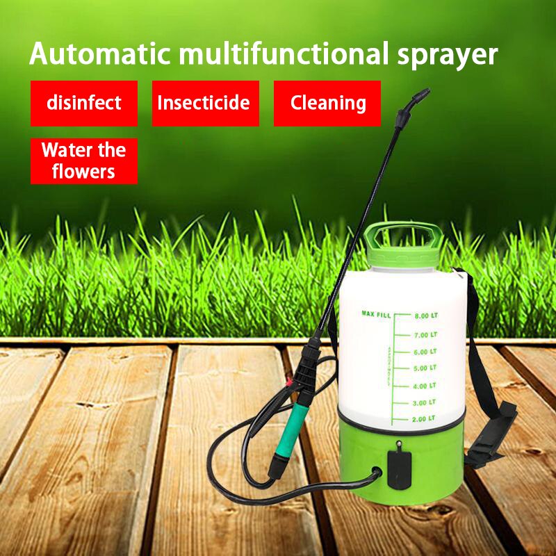 Electric Sprayer Smart Sprayer Watering Bottle Farm Tools Rechargeable Backpack Multifunctional Gardening 5L / 8L Sprayer YZ