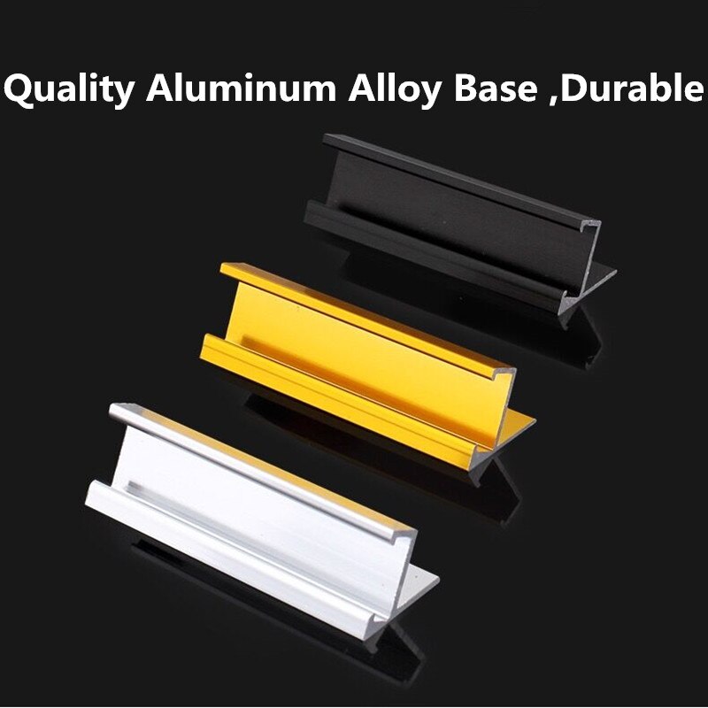 10 Sets Adjustable Counter Stand Number and Base Price Cube Tag Label Metal Price Display Stand