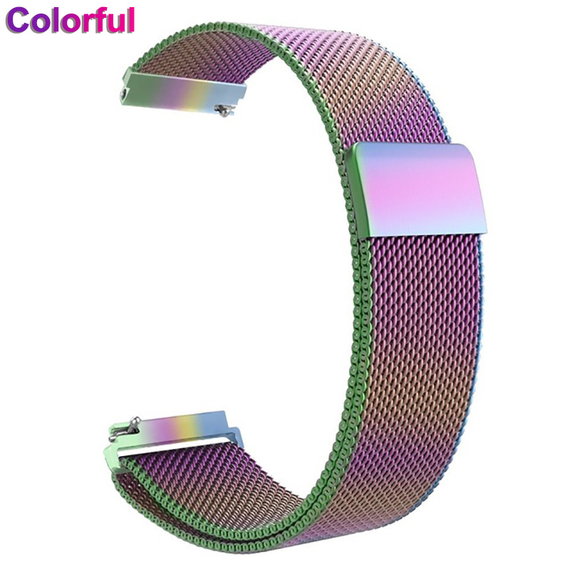Correa de Metal para Fitbit Versa 2 3 4 Lite Sense Band muñeca milanesa Sense 2 pulsera de bucle magnético de repuesto Fit Bit correa de reloj