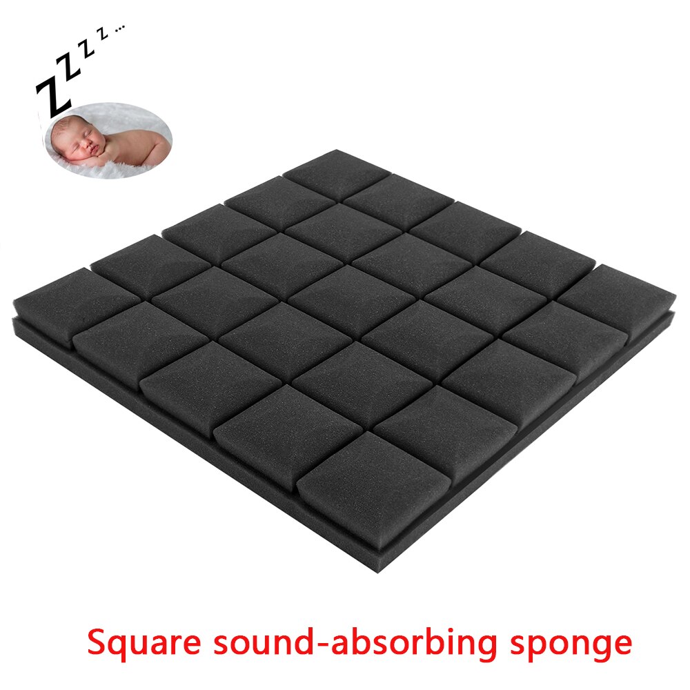 Acoustic Foam Panel Soundproof Foam Wedge Studio KTV Wall Echoes Absorption