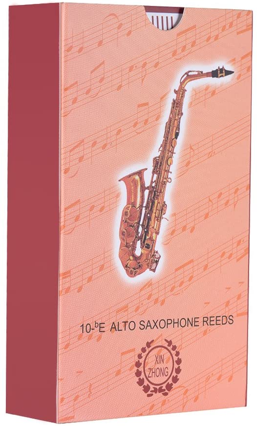 10 Stks/doos Eb Tenor Sopraan Saxofoonrieten Sax Rieten Sterkte 2.5 Houtblazers Instrument Onderdelen &amp; Accessoires