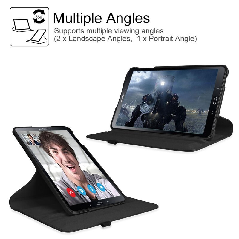 Voor Samsung Galaxy Tab A6 T585 T587 Tablet Case Roterende Stand Cover Case Voor Funda Tablet Samsung Galaxy Tab Een 10.1 T580 Case