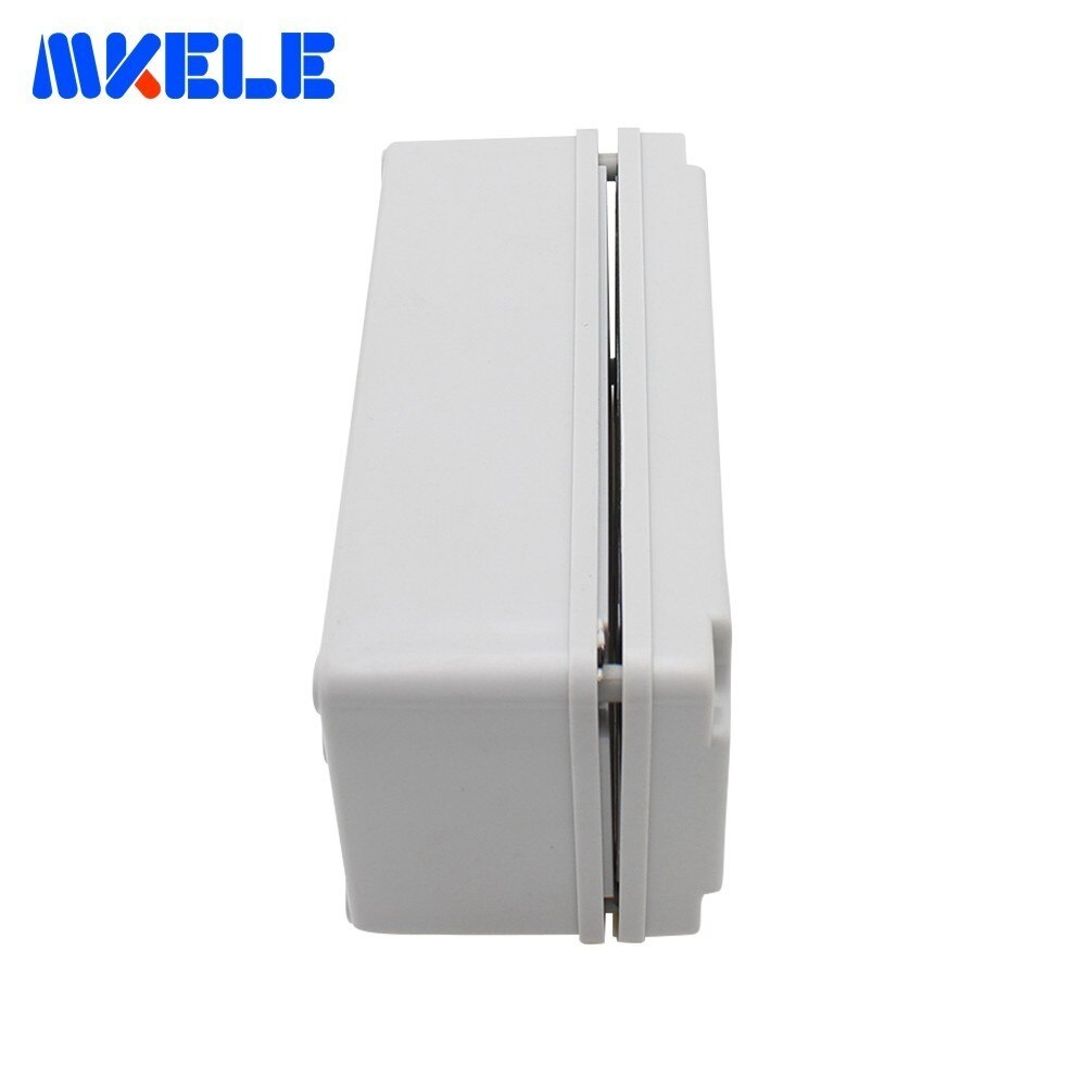 Ip65 vanntette koblingsbokser elektroniske prosjekter bokser abs materiale utendørs elektrisk boks 80*180*70mm lav pris