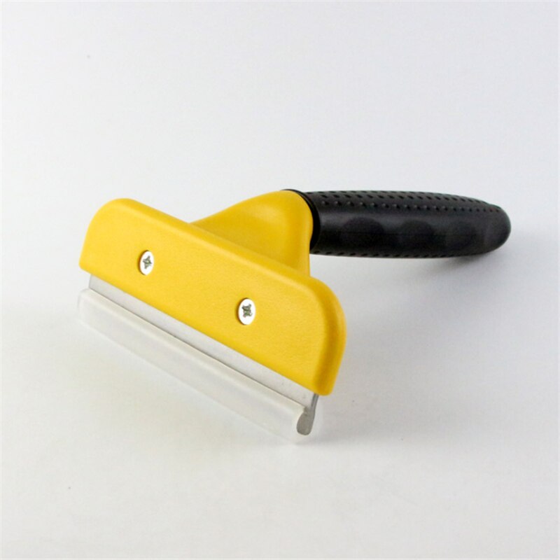 Roestvrij Staal Huisdier Kat Hond Kam Haar Borstel Dier Bont Verwijdering Deshedding Grooming Tool Haar Remover Clipper Metalen Hond Kammen