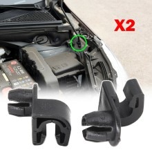 2pcs Car Hood Bonnet Stay Rod Clip Universal Support Stay Clips Clamp For Berlingo C3 C4 Car Accessories Fasteners And Clips