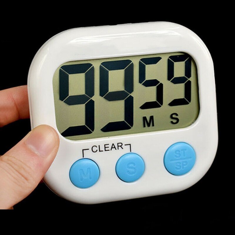 Magnetic Digital Timer For Cooking Study Shower Stopwatch Kitchen Timer Manual Electronic Countdown Alarm Clock Mechanical Study