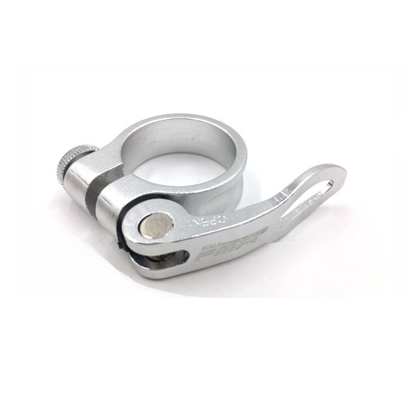 31.8mm 34.9mm cykelstole klemmer aluminiumslegering klemmer quick release mtb mountain lock cykeldele sadelpind klip