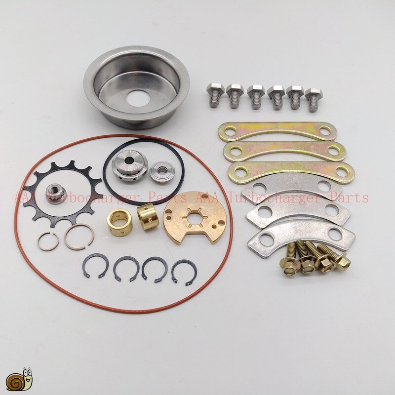 T3/t4 t04e/t04b turbo reparationssatser 360 graders axiallager leverantör aaa turbo delar