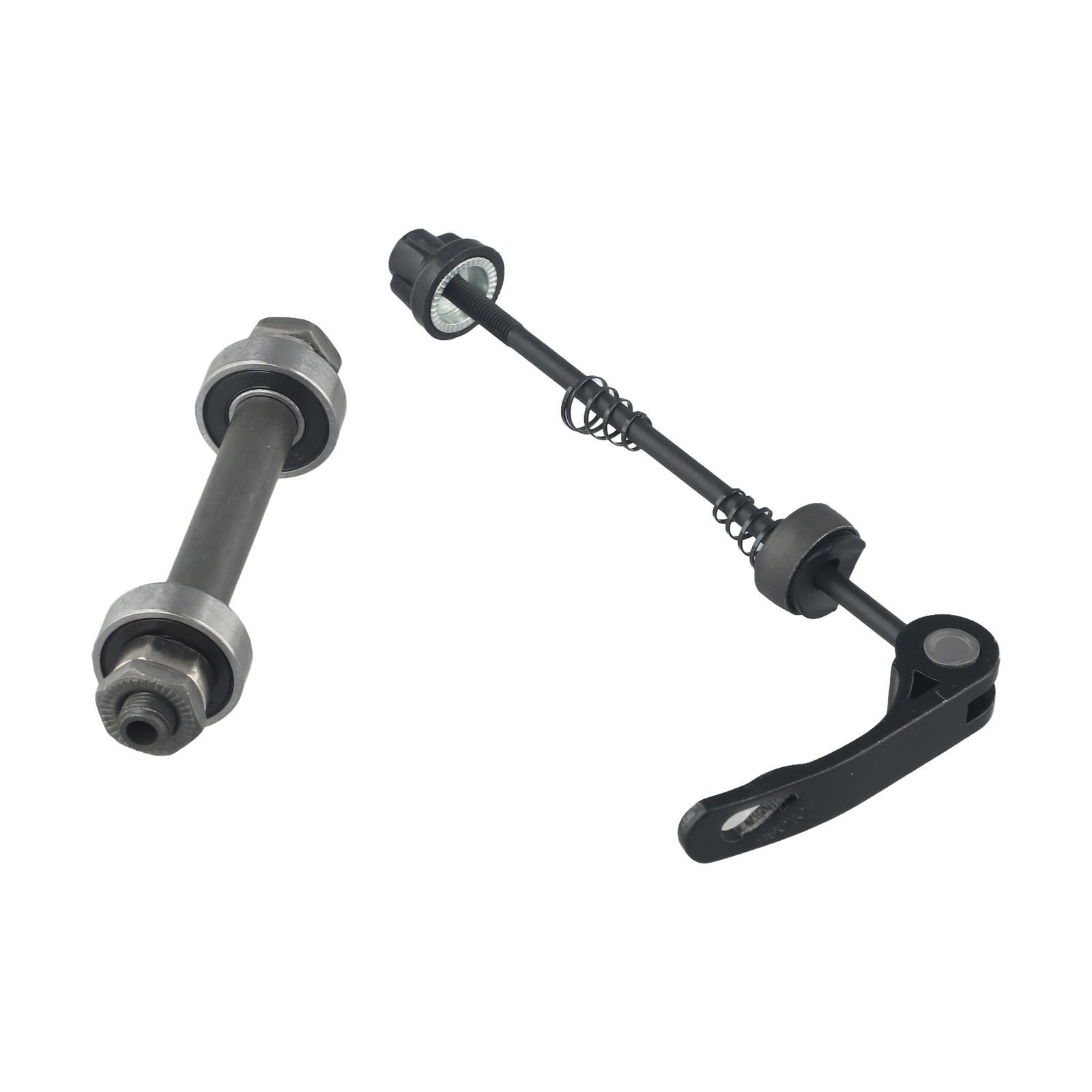 Aksel hurtigkobling sykkel praktisk reservere stål 170g /210g hjulnav med 2 lagre