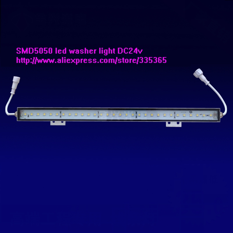 Aluminium goede rgb waterdichte dc24v 6 w smd5050 led washer licht led muur spot lamp