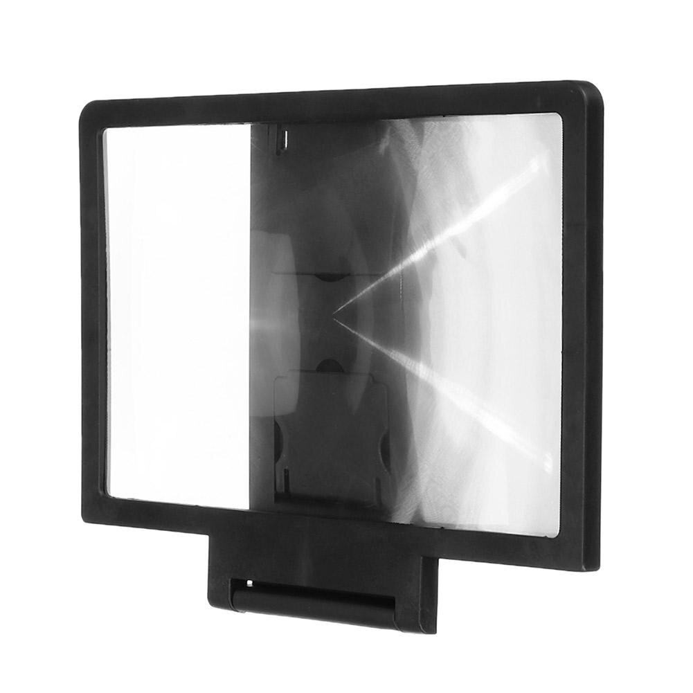 Lupa de pantalla de teléfono móvil 3D soporte de amplificación película portátil plegable soporte de escritorio soporte de teléfono inteligente de cristal