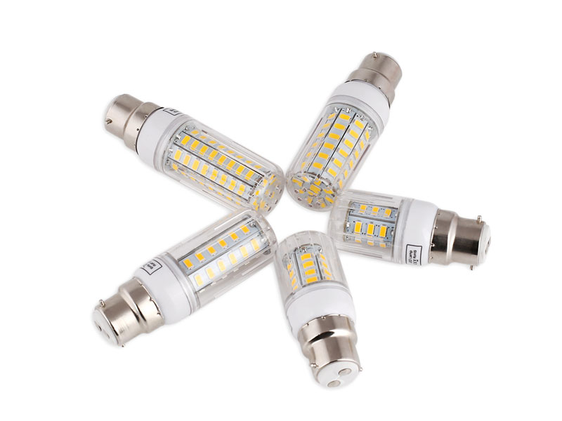 B22 bayoneta LED luces de maíz SMD 5730 bombillas de ahorro de energía 7W 12W 15W 20W 25W Leds lámpara Bombillas luz Lampada ampolla iluminación