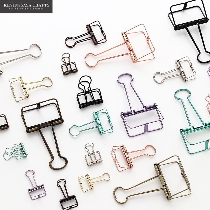 Metal Binder Clips For Journal Back To School Presented By Kevin&amp;sasa Crafts