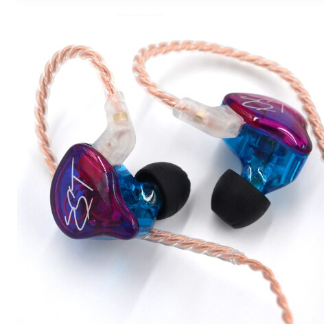 KZ ZSTX/ZST/ZST PRO 1DD+1BA Hybrid In Ear Earphone HIFI Earphone Headset Earbud for KZ ZSN ZSNPRO ZSX ZS10: ZST purple no  mic