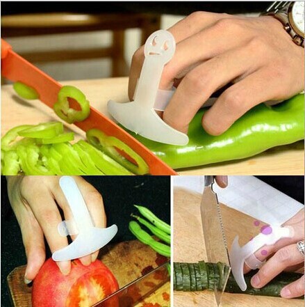 3Pcs/lot Kitchen Accessories Plastic Finger Guard Protect Your Finger Hand Not Hurt Cut Vegetable Tools Safety Protector Gagets