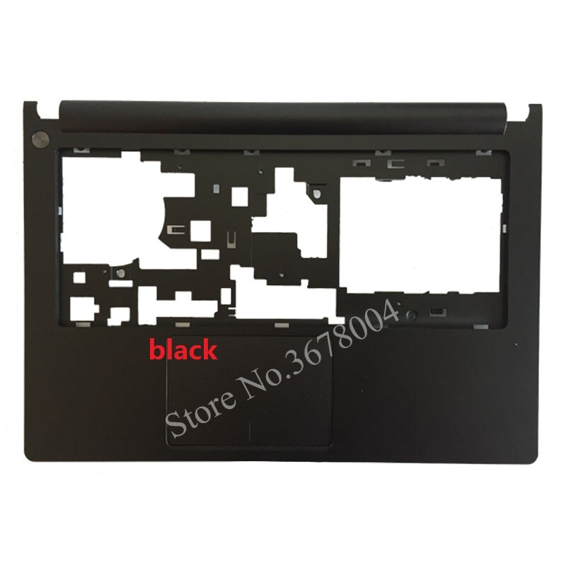 Nueva carcasa C para Lenovo Ideapad M30-70 reposamanos sin panel táctil Blanco/Negro/plata: black C shell