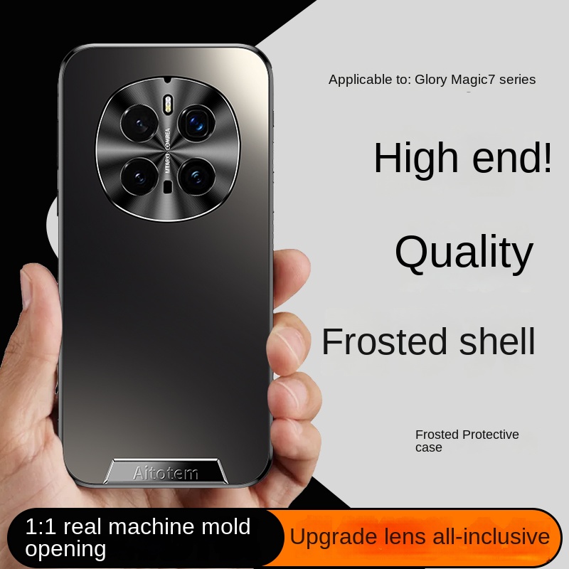 Para Huawei Honor Magic 7 Pro PC duro mate lente a prueba de golpes funda protectora trasera para Honor Magic 7 6 5 4 Pro carcasa de teléfono