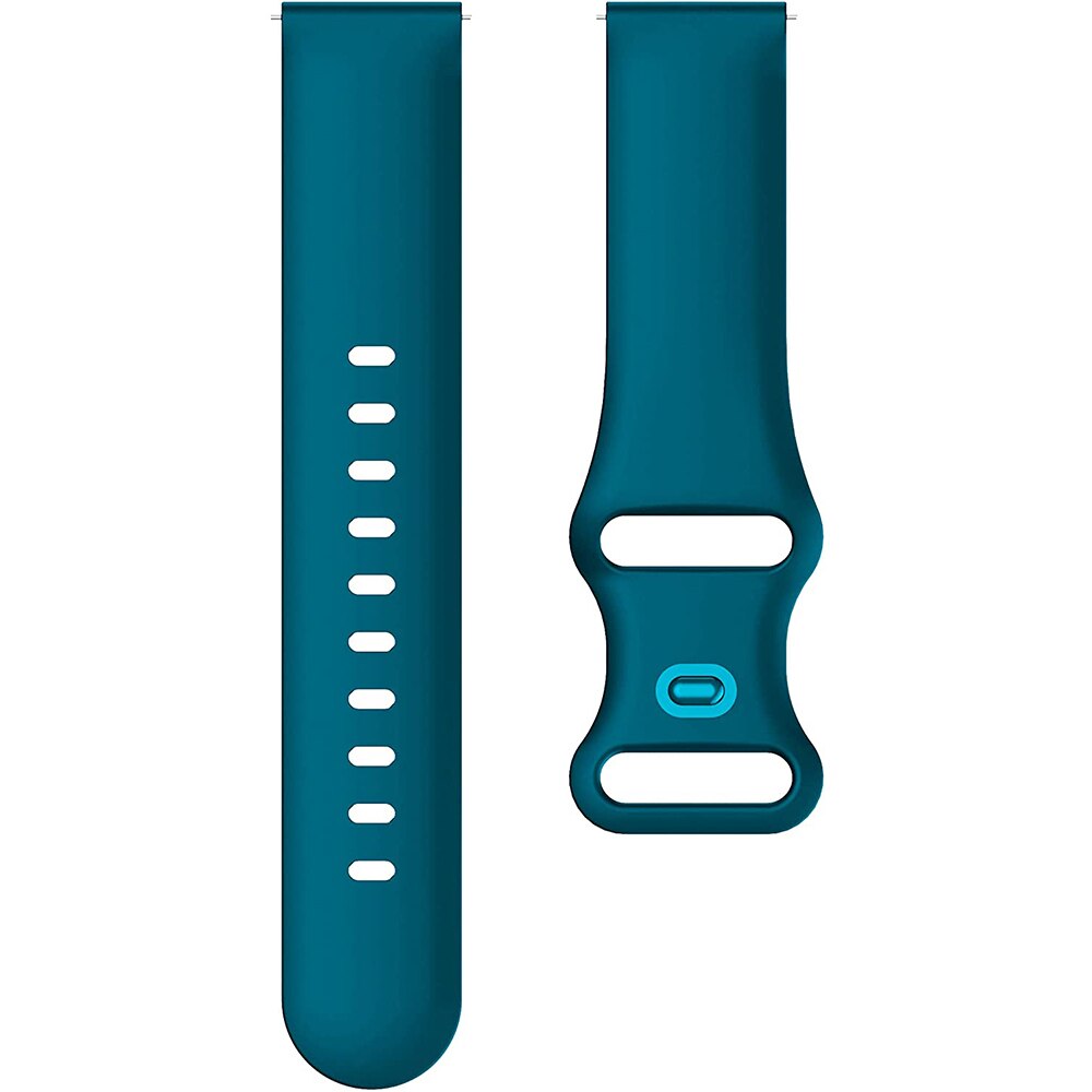 Siliconen Band Voor Umidigi Uwatch 3S 2S Uwatch2 Urun S Smartwatch Band Horlogeband Armband Vervangen Accessoires: Dark Green