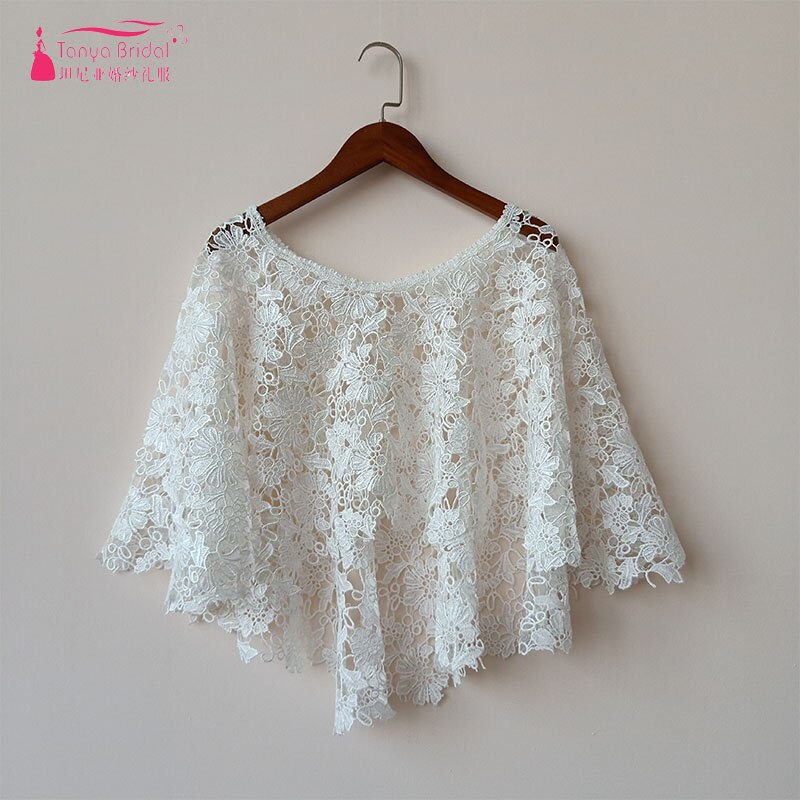 Blonde bryllup bolero brude jakke elfenben bryllup jakke bryllup tilbehør bolero mariage  z523